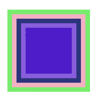 Image of nested colored squares